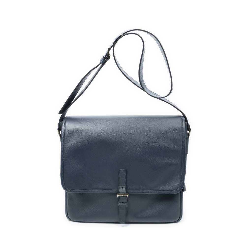 Prada Buckle Flap Messenger